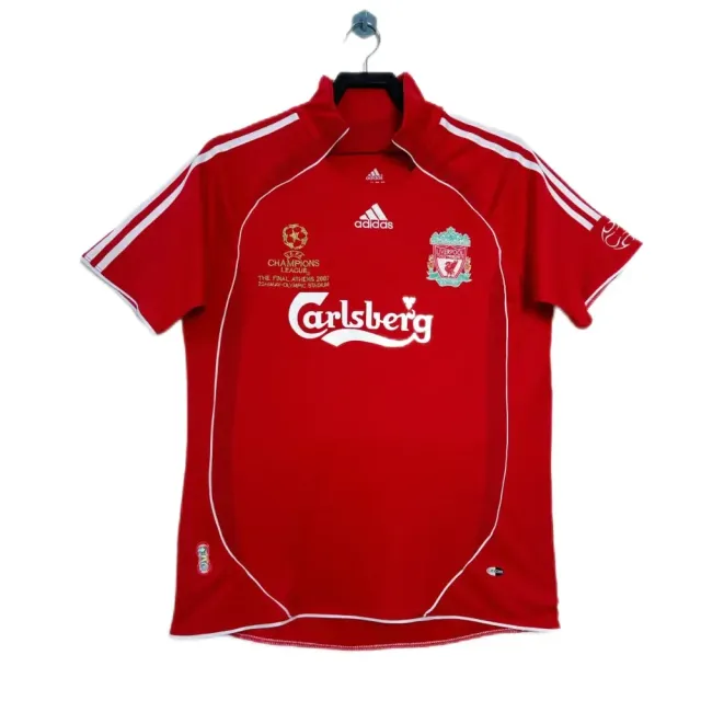Liverpool 2006/07 Finale Atene Prima Maglia Rossa S-XXL