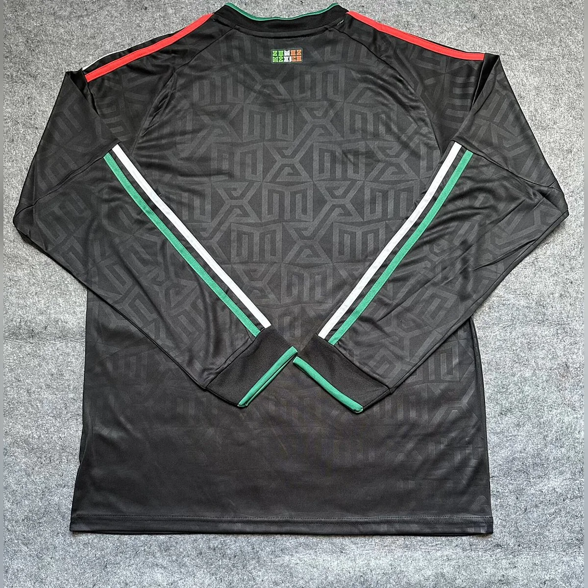Tifoso Store Maglie da Calcio Messico 2026/27 maglia nera manica lunga