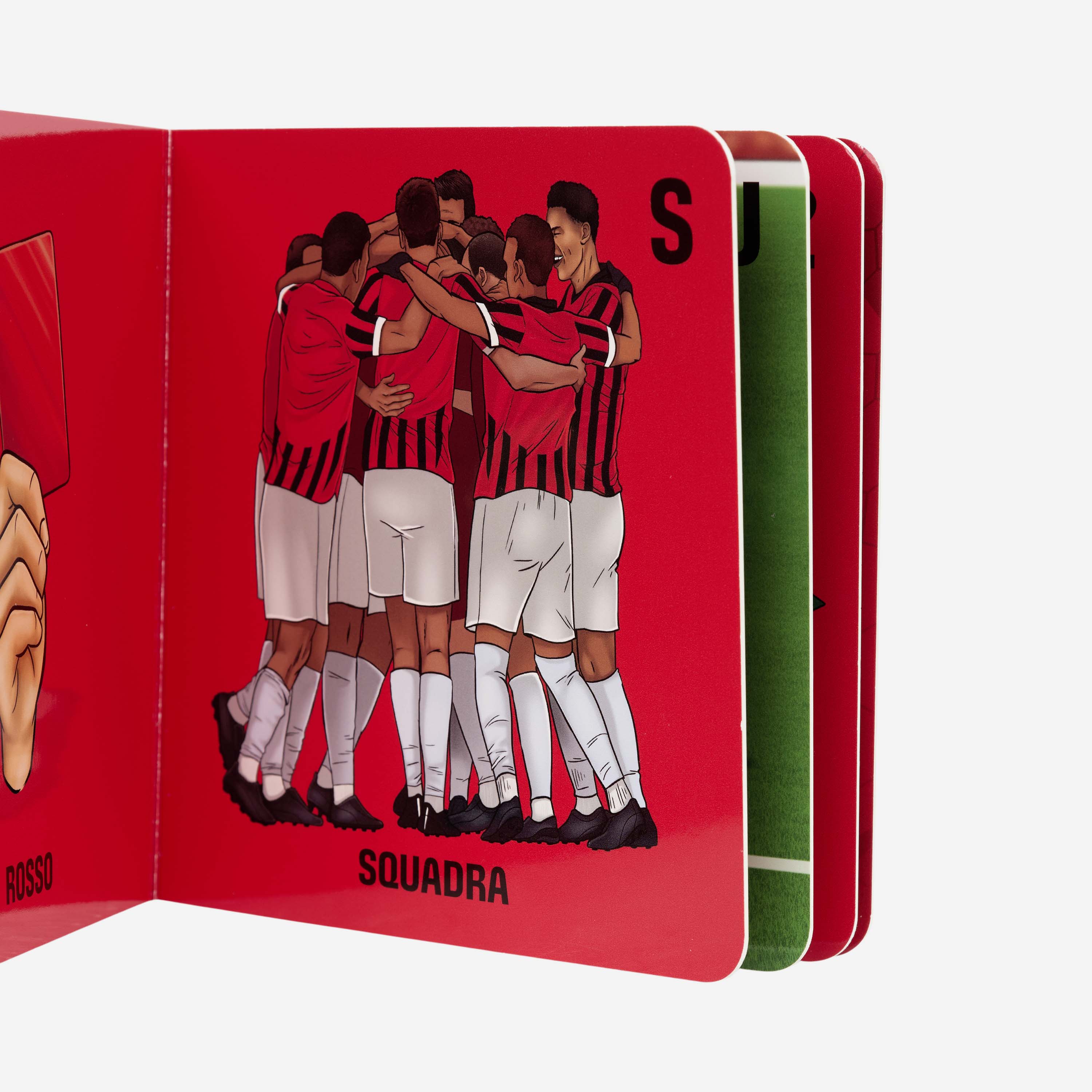 AC Milan Souvenir ABC Book libro bambini alfabeto rossonero