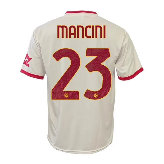 Roma Fanshop Abbigliamento AS Roma Replica Away 26-27 maglia bianca