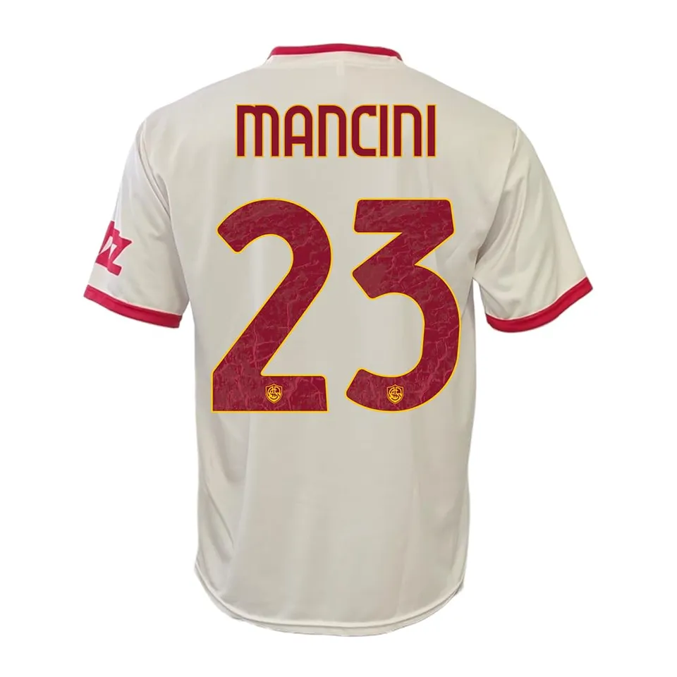 Roma Fanshop Abbigliamento AS Roma Replica Away 26-27 maglia bianca