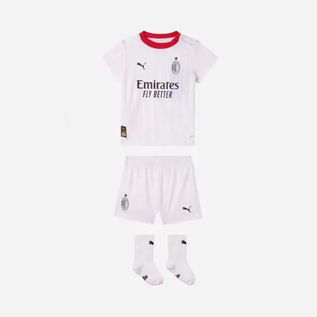 AC Milan Kit Gara Away 2024/25 Baby Kit neonato completo