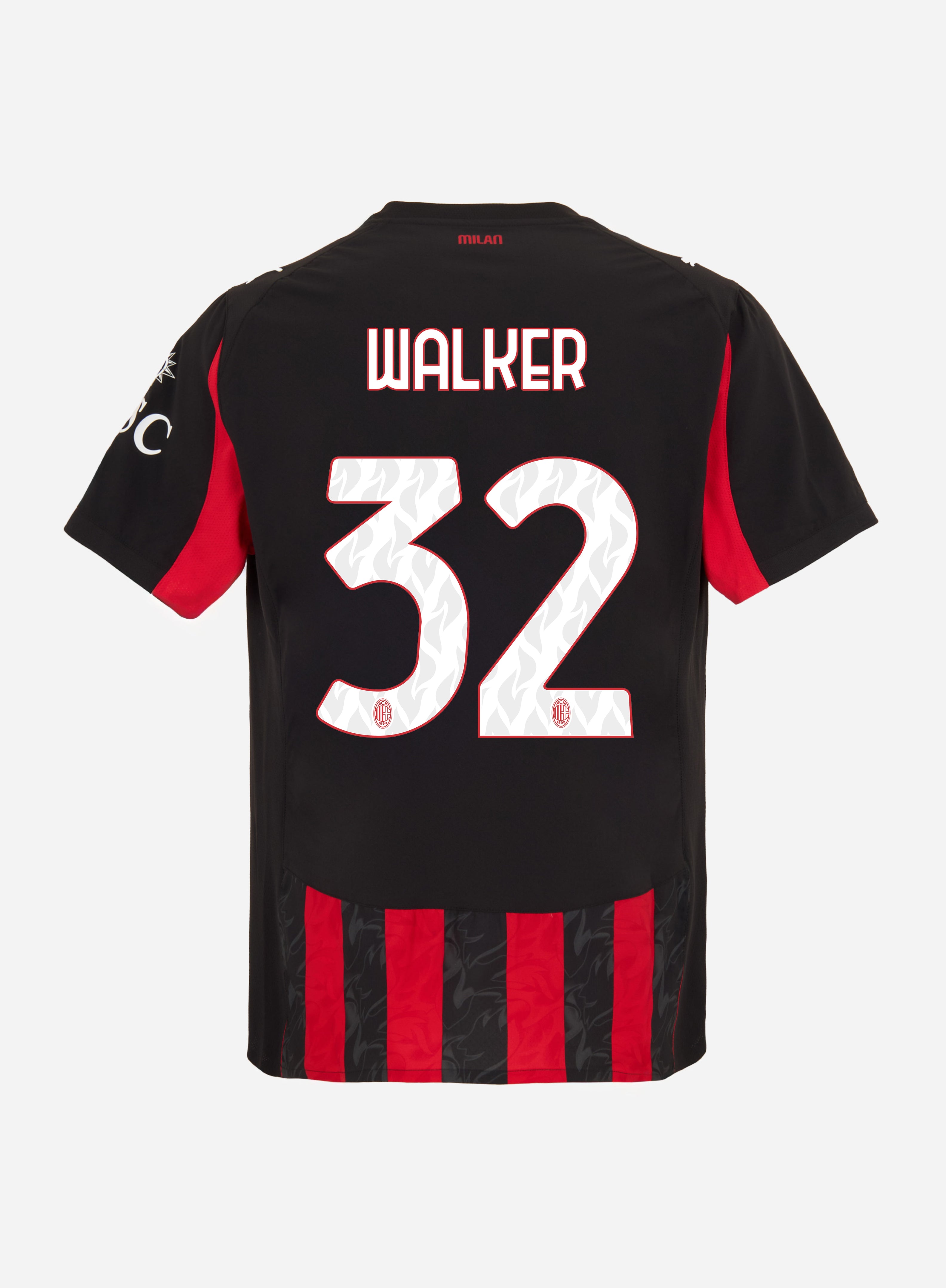 AC Milan Walker 32 maglia gara uomo difensore
