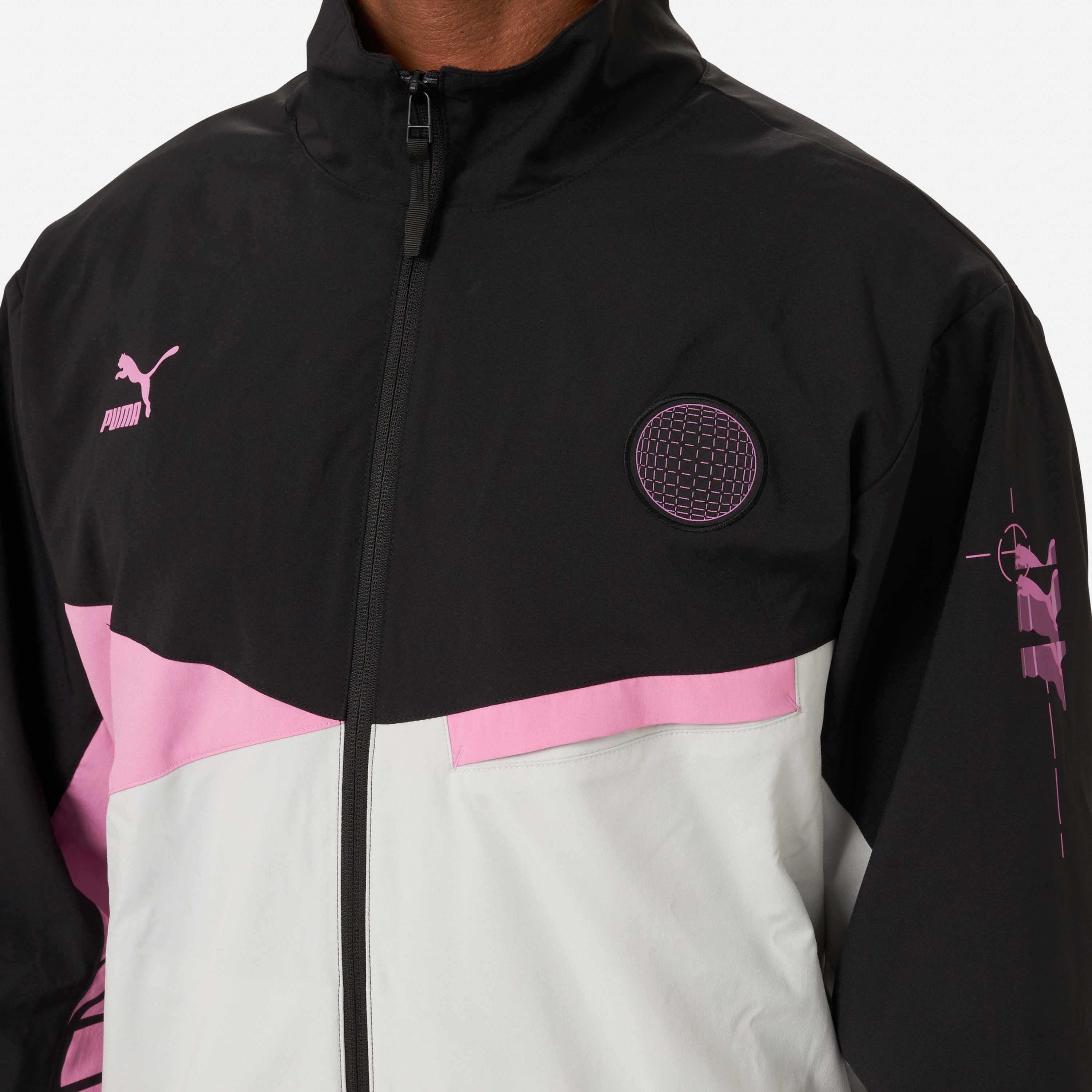 Felpe e Giacche Milan Colour Block giacca con zip uomo