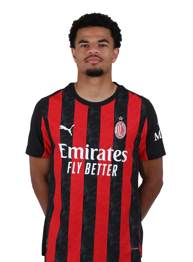 AC Milan Kit Gara Athekame 24 maglia uomo difensore