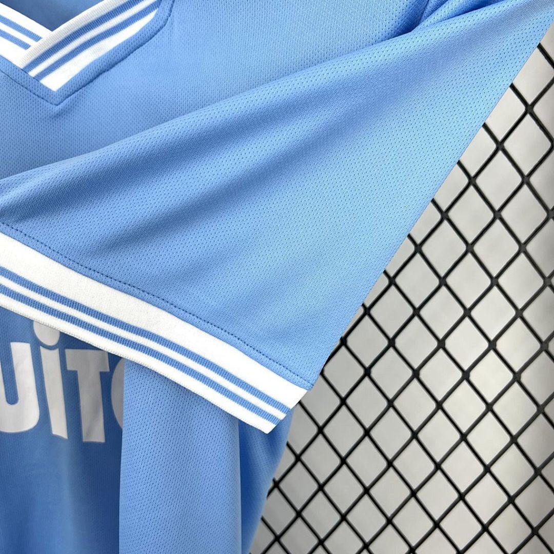 Napoli 1986/87 maglia calcio retro azzurra primo scudetto