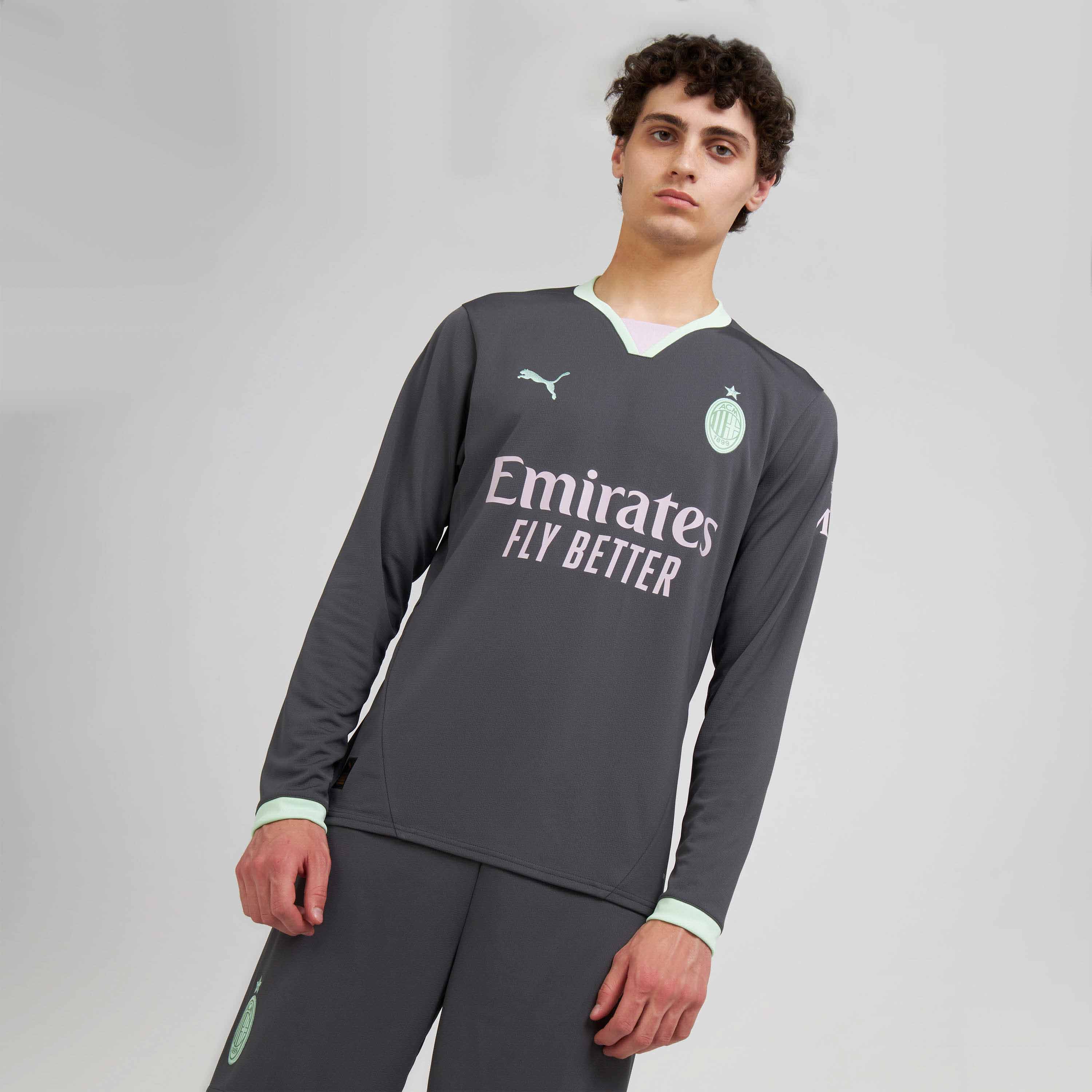 AC Milan Third 2024/25 Maglia Manica Lunga Uomo