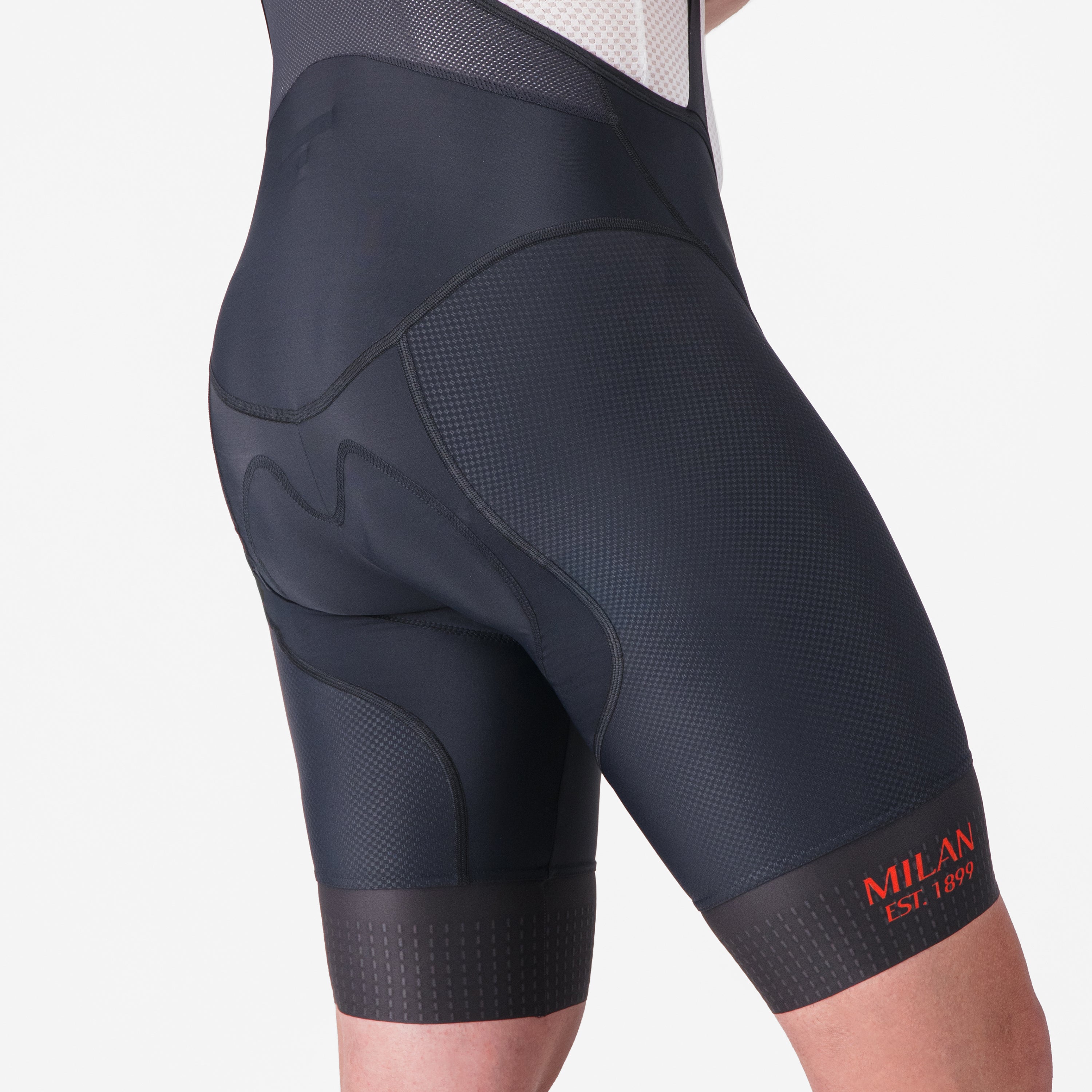 Castelli x AC Milan bibshorts bici fondello KISS Air2