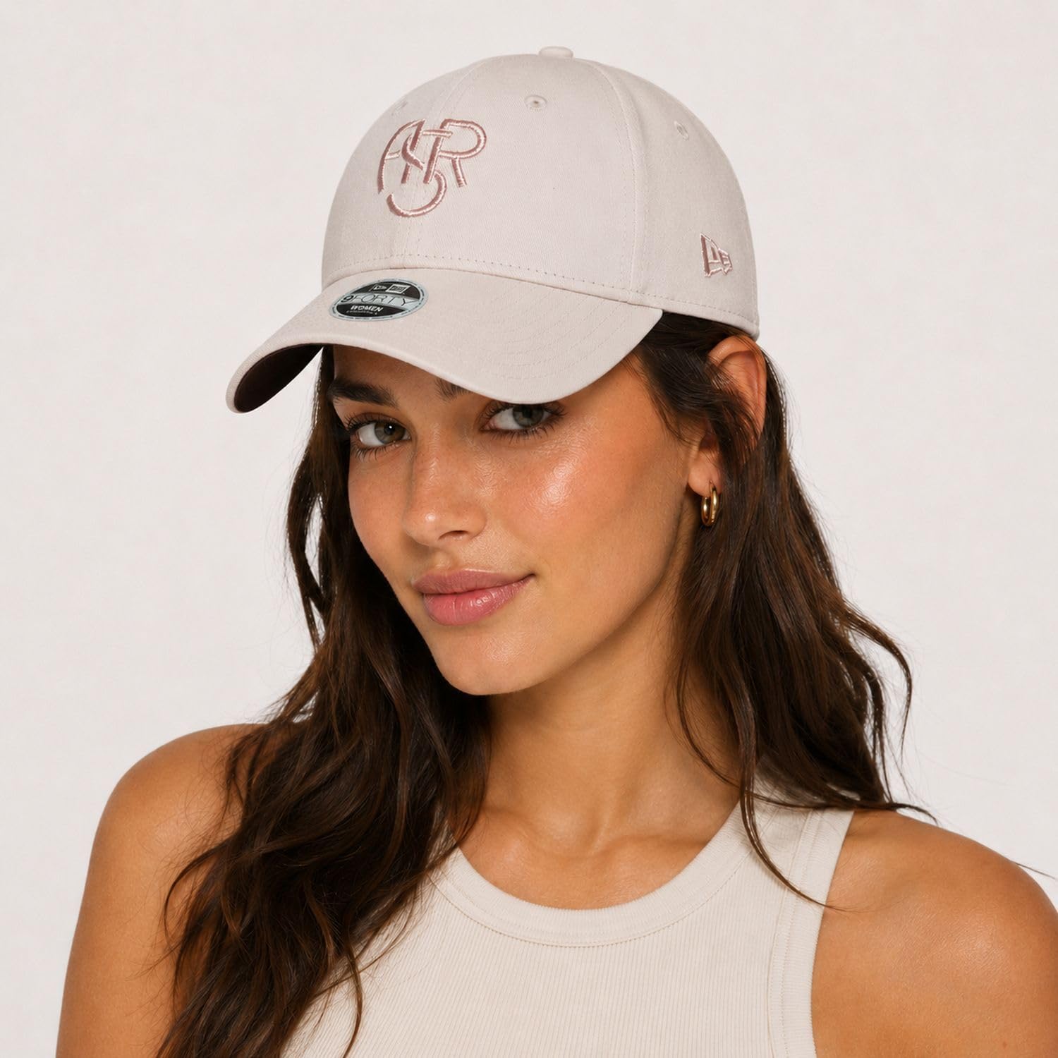 New Era AS Roma 9FORTY Metallic Cappello Donna Rosa