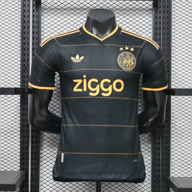 Tifoso Store Player Version Seconda Ajax 2026/27 maglia nera oro