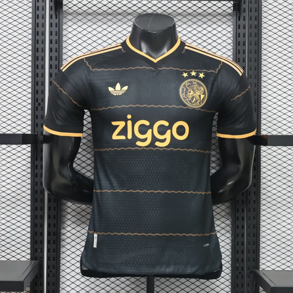 Tifoso Store Player Version Seconda Ajax 2026/27 maglia nera oro