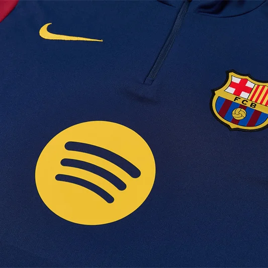 Tifoso Store Tuta Barcellona 2026/27 tuta blu-granata zip