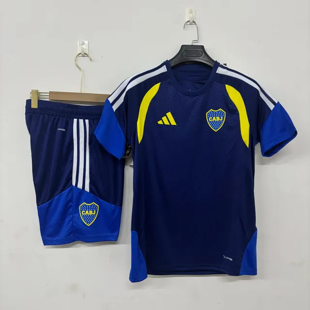 Boca Juniors Training 2026/27 kit blu maglia + shorts S-3XL