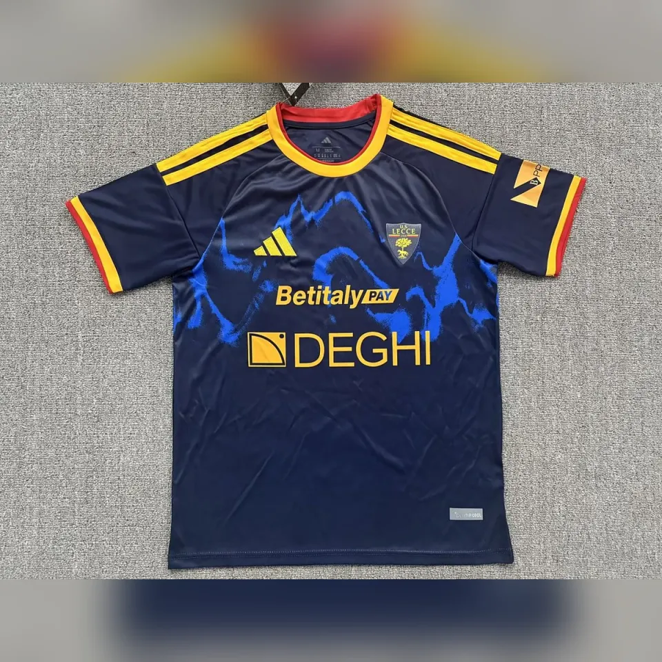 Tifoso Store Lecce 2026/27 maglia terza blu navy fulmini