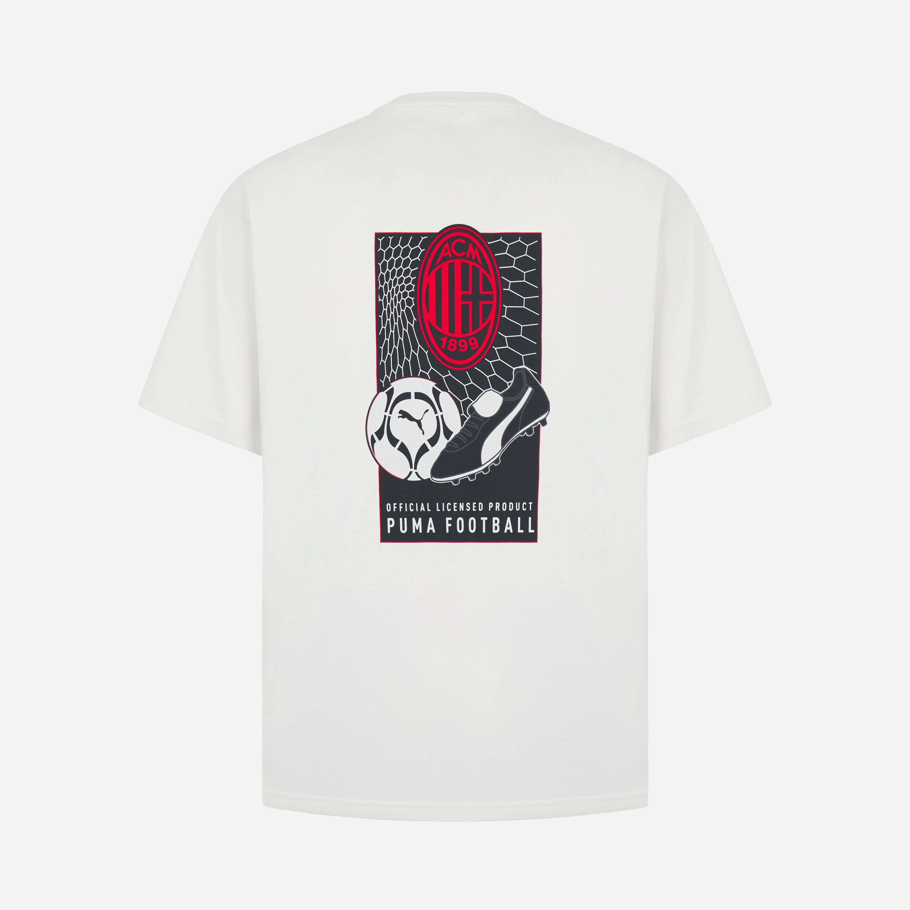 AC Milan Culture t-shirt bianca cotone uomo