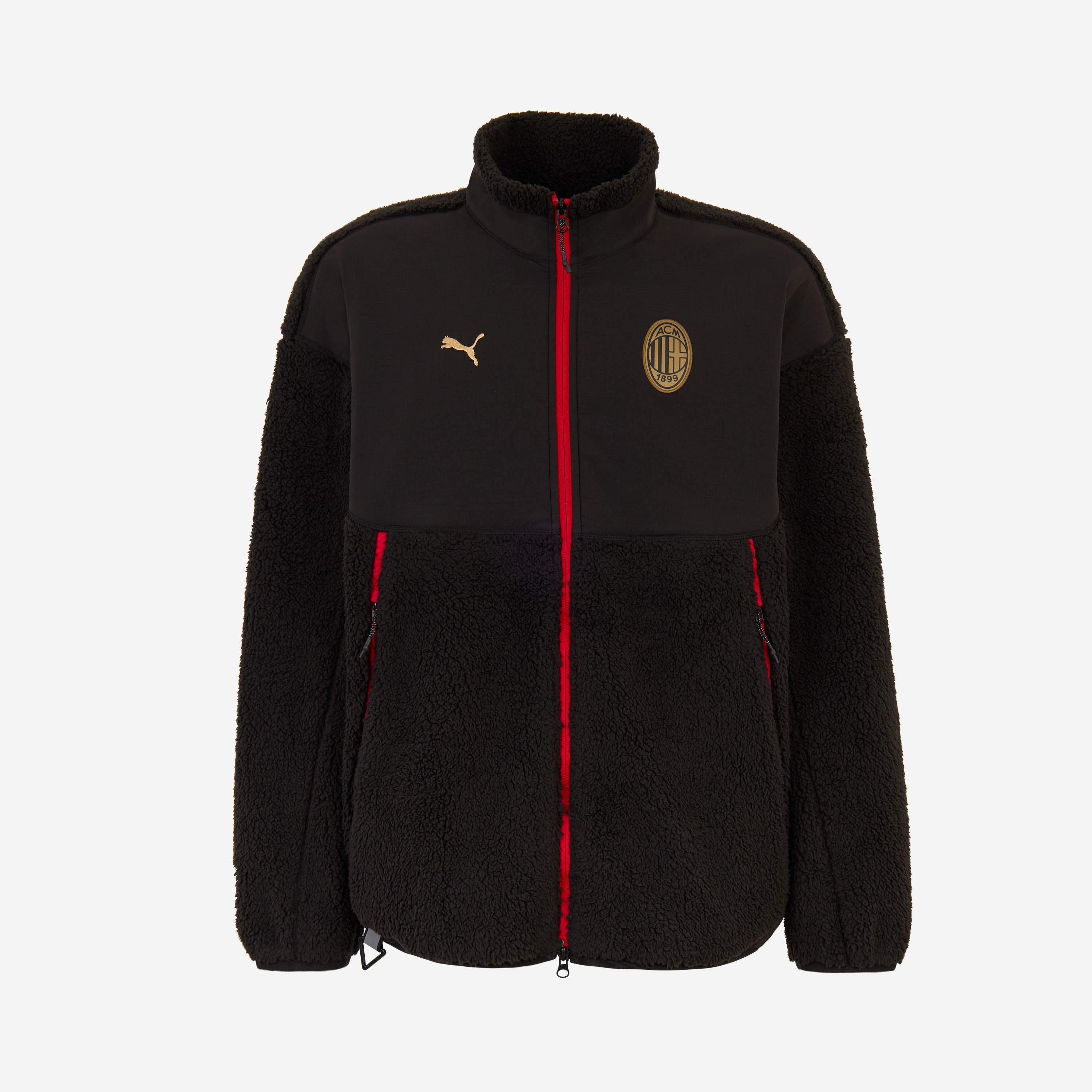 AC Milan Pumatech 2025/26 giacca pile uomo full zip