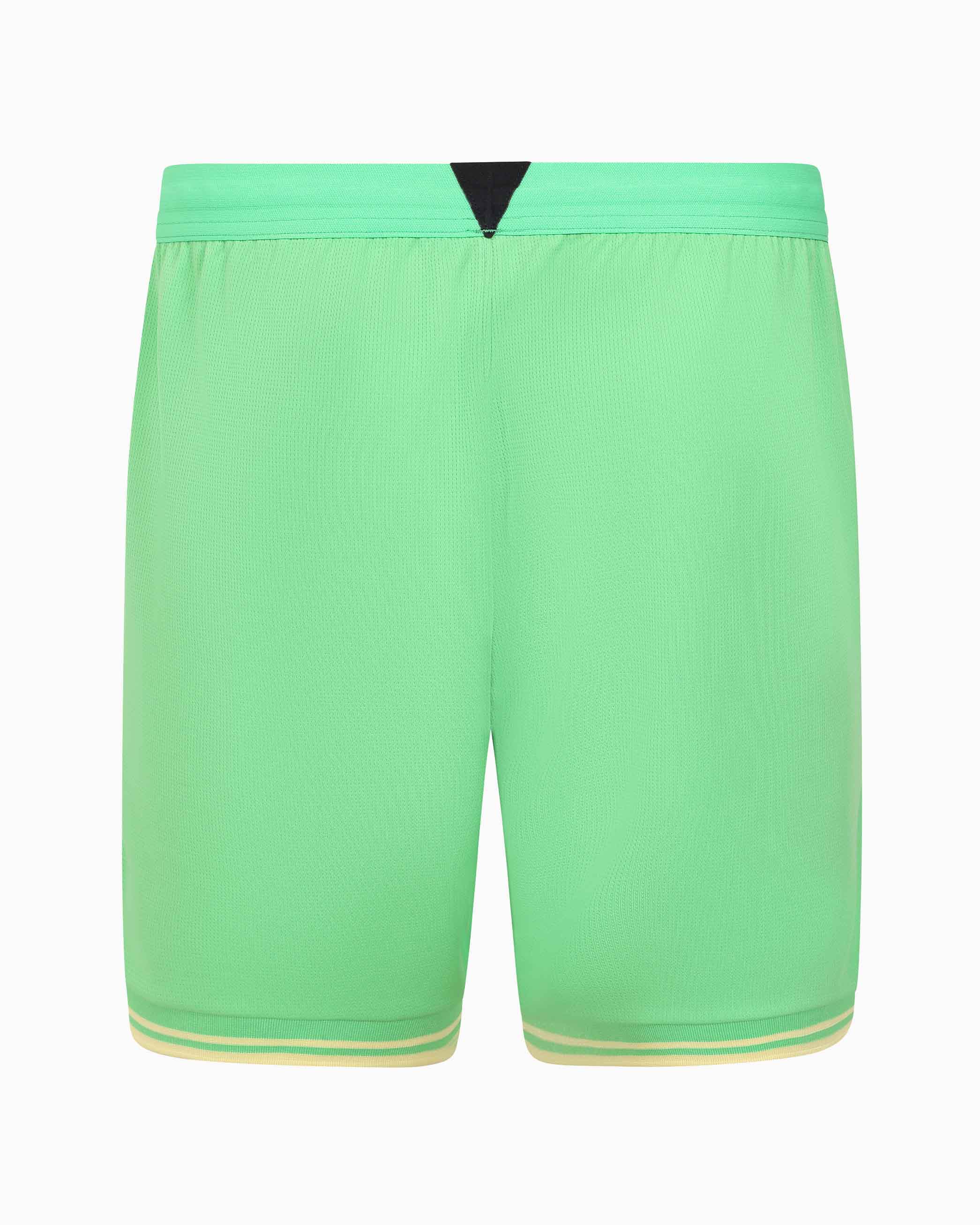 Wales Goalkeeper Kit pantaloncini portiere verde adulto