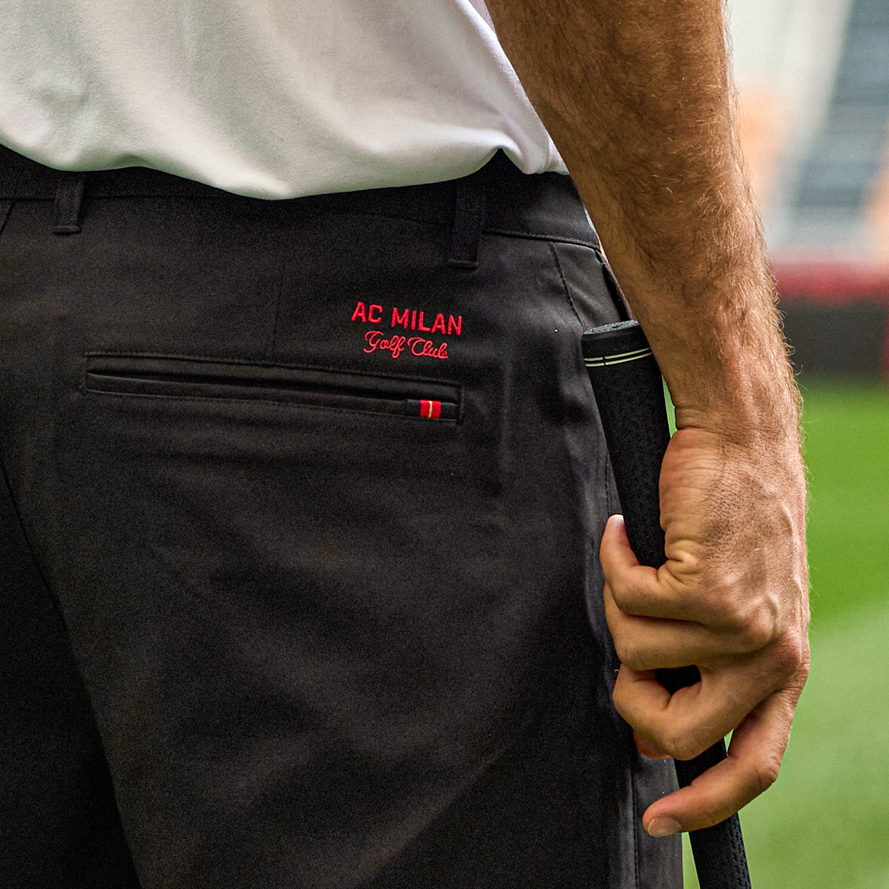AC Milan Puma x ACM Golf Club pantaloni neri 34