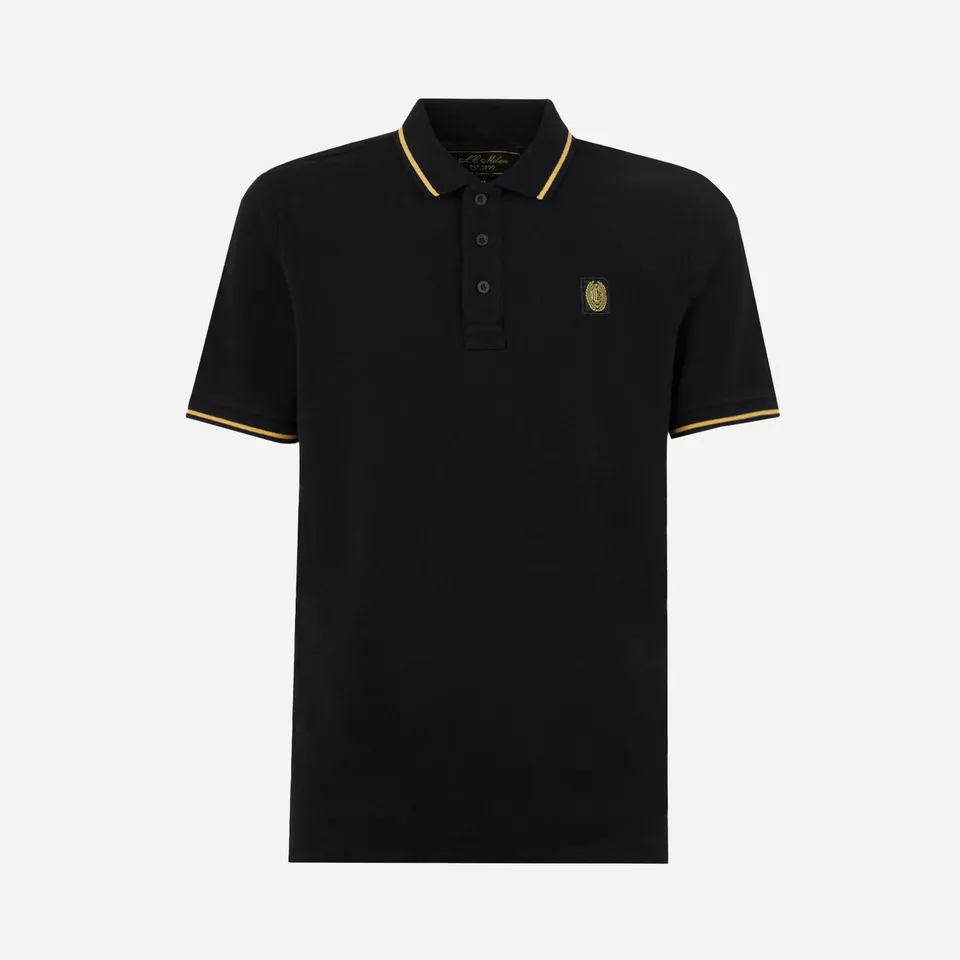 AC Milan Gold Essential polo uomo manica corta cotone