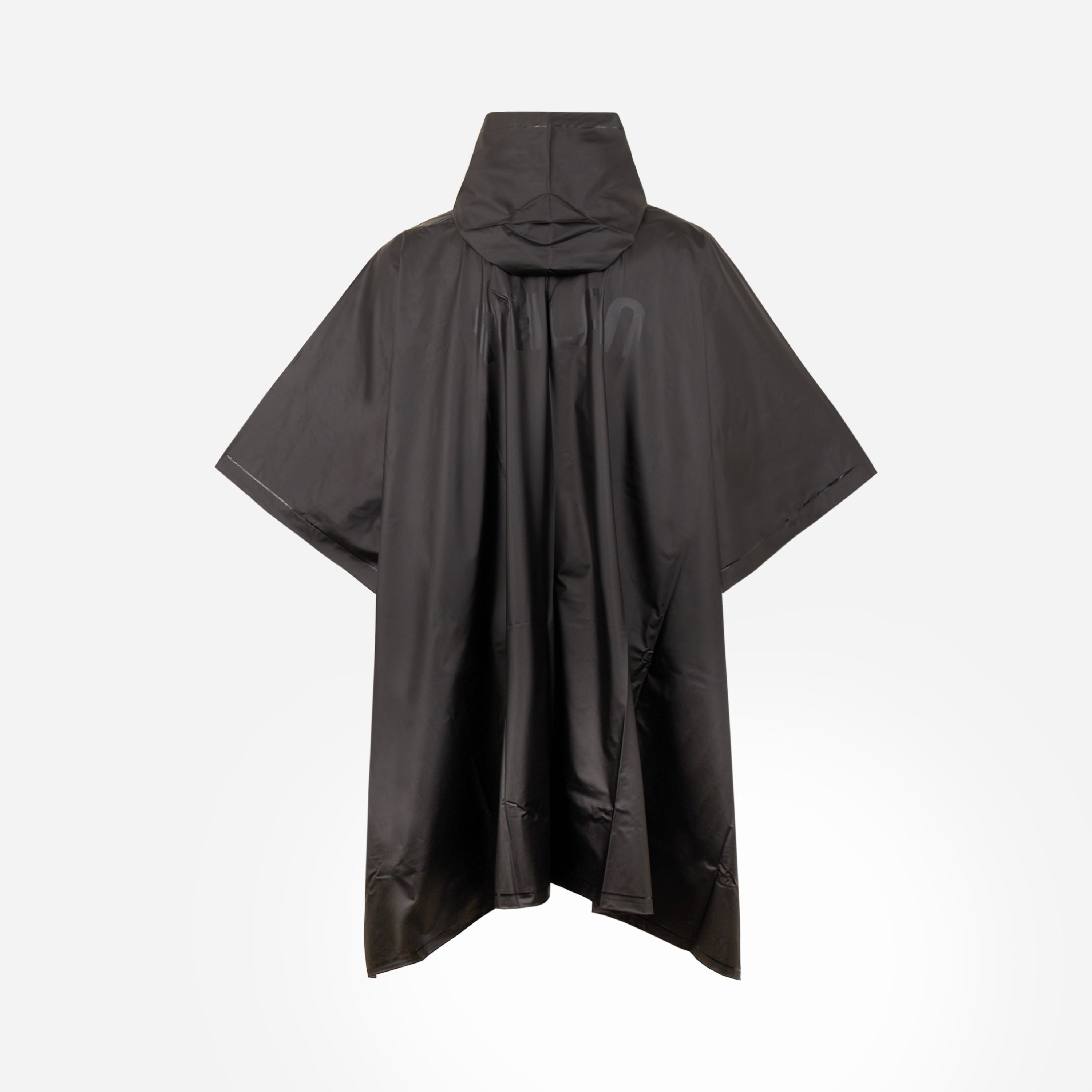 AC Milan Rain Poncho mantella pioggia nera taglia unica