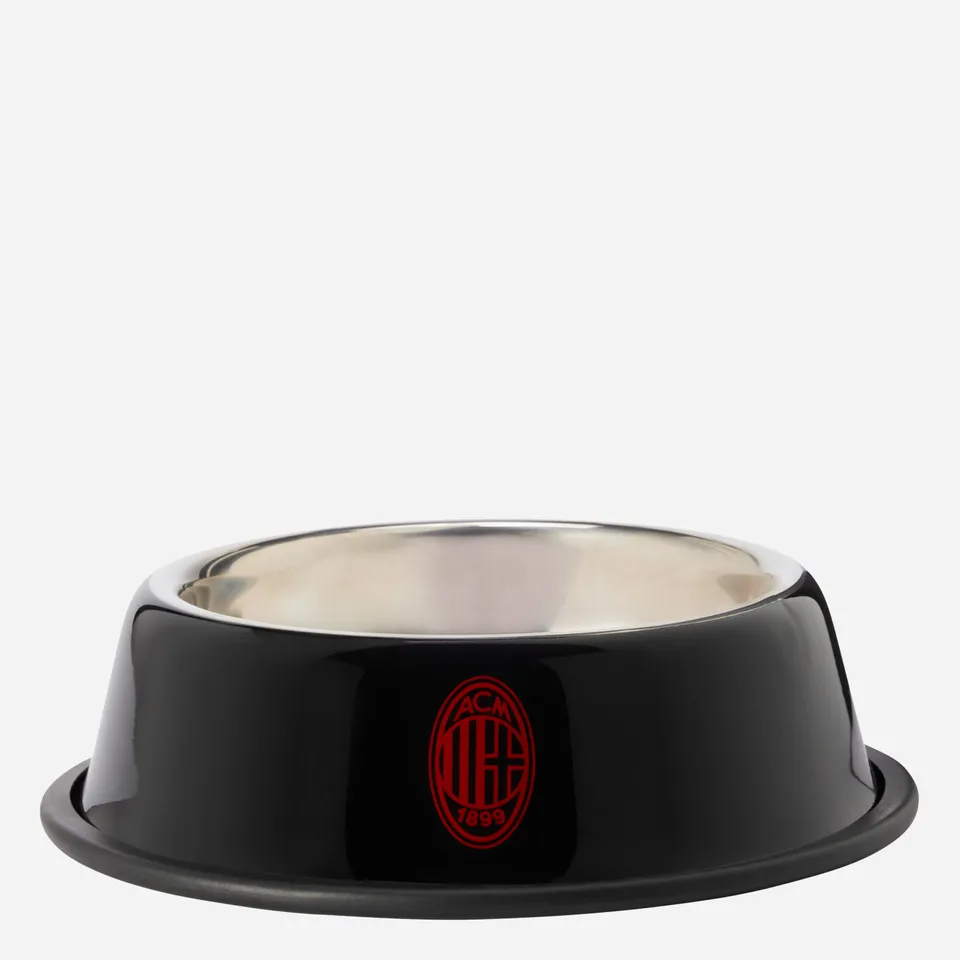 AC Milan ciotola acciaio cani gatti 500 ml logo