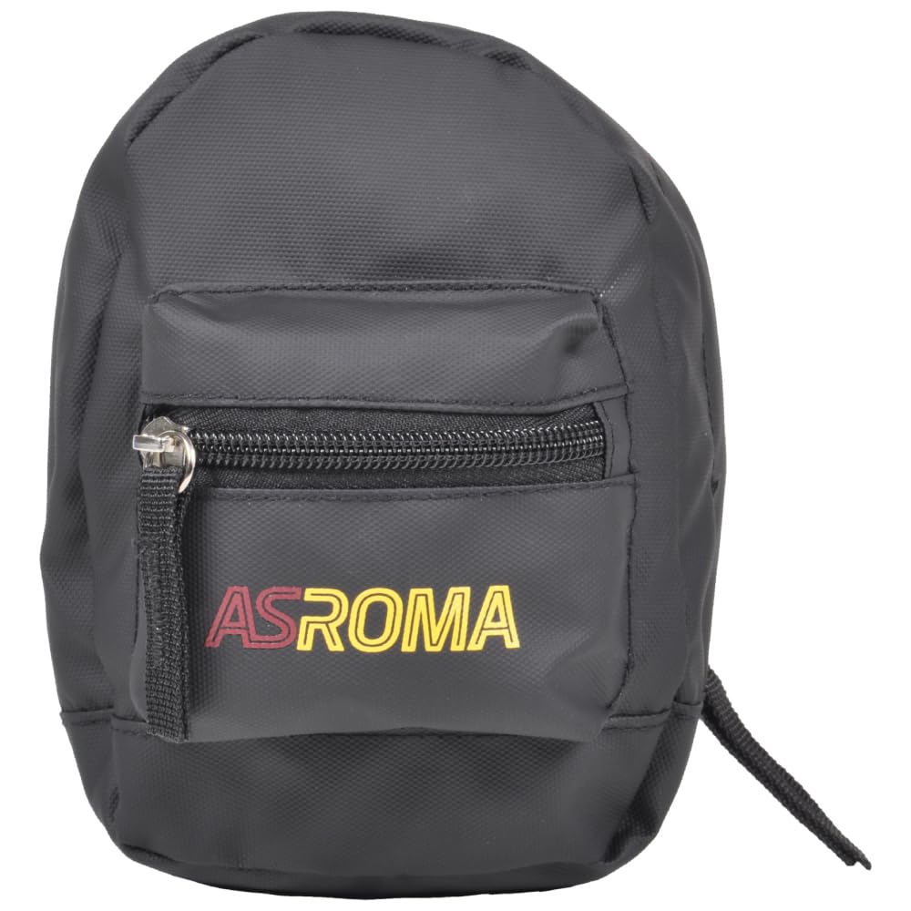 Roma Fanshop Zaino Richiudibile Lupetto Nero AS Roma