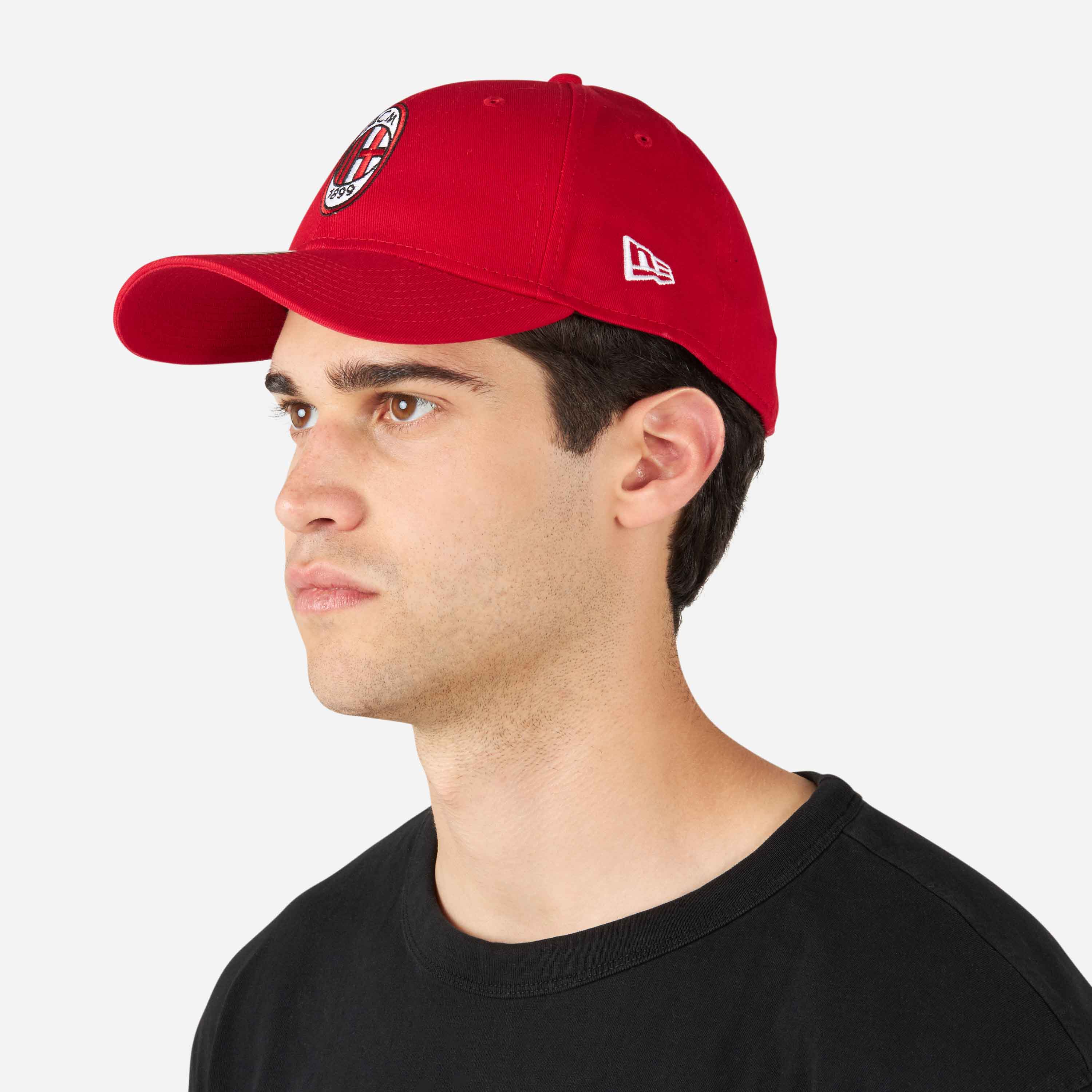 AC Milan 9Forty New Era cappello logo cotone One Size