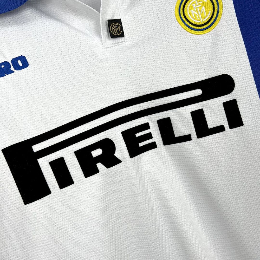 Inter 1997/98 seconda maglia calcio trasferta