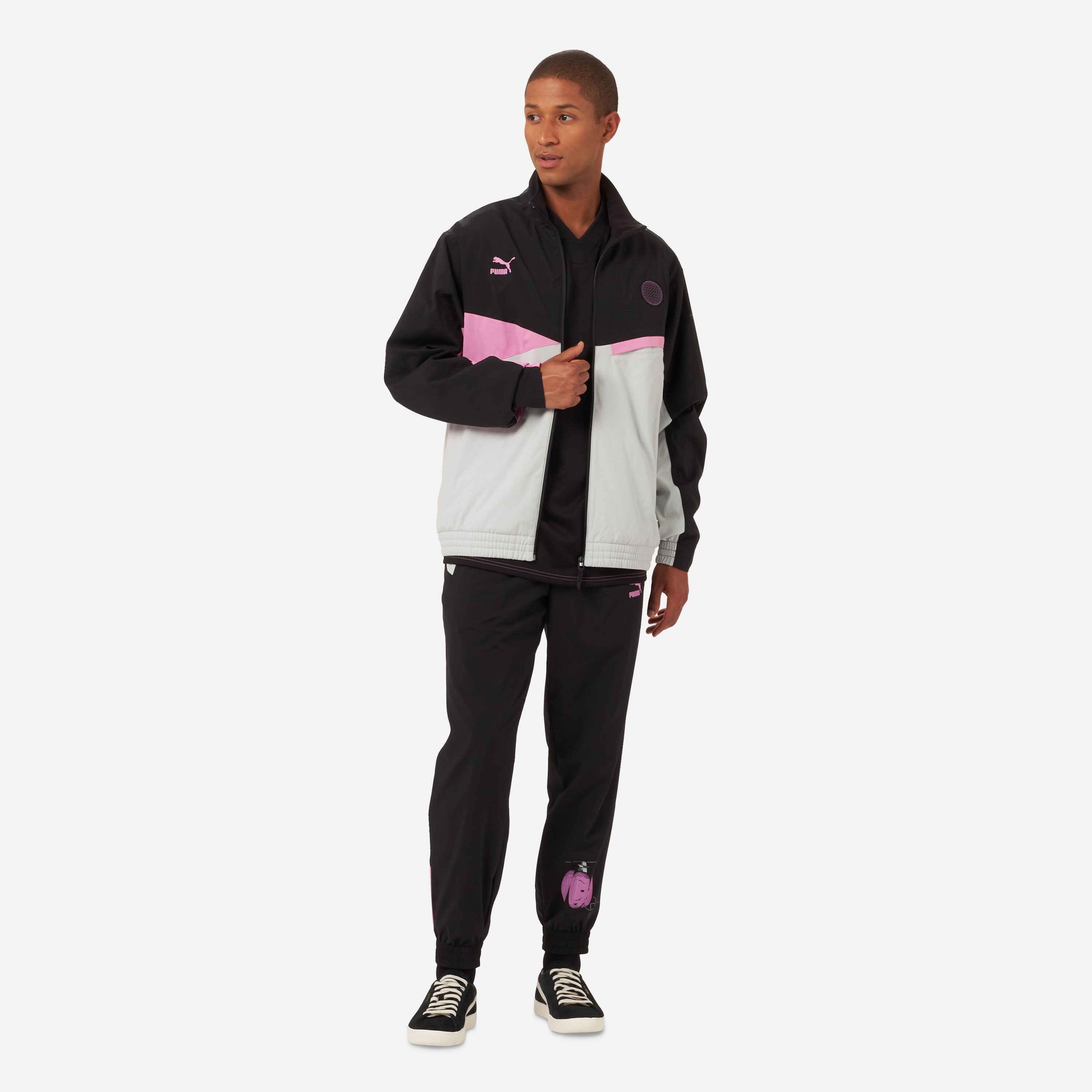 Felpe e Giacche Milan Colour Block giacca con zip uomo