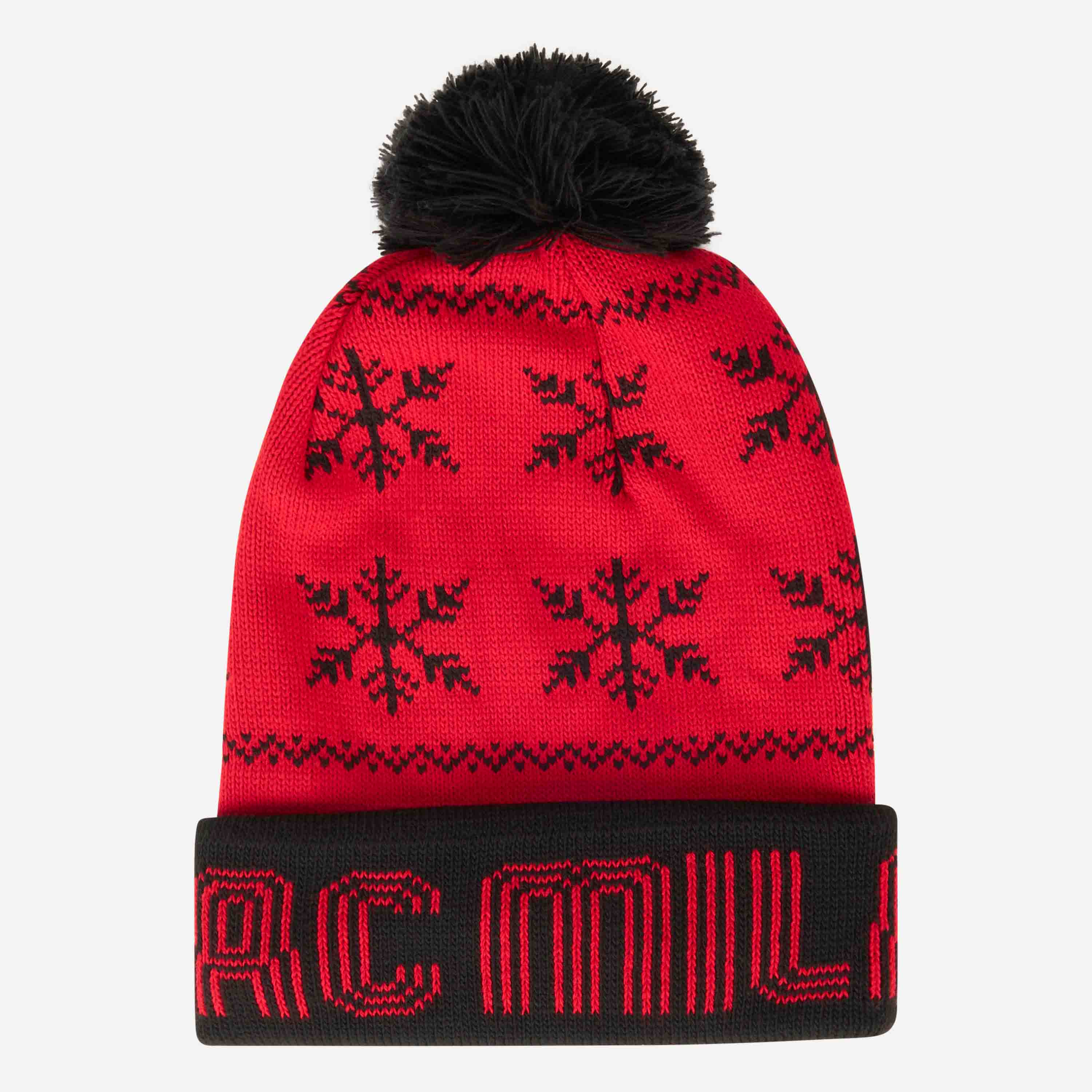 AC Milan Cappelli e Berretti Cappello Natale Rosso Taglia Unica
