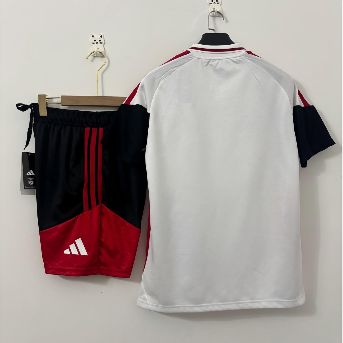 Benfica Allenamento 2026/27 completo polo bianca