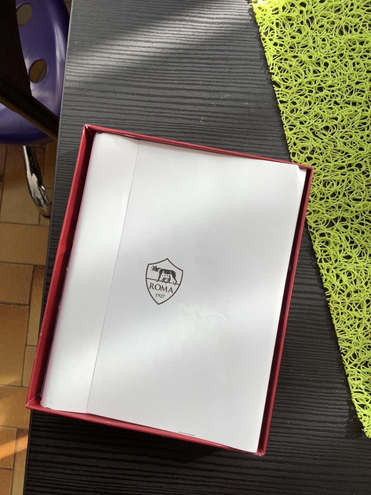 Roma Fanshop Accessori Portafoglio in Pelle Logo Roma Ufficiale