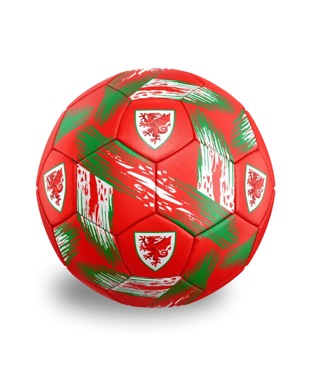 Wales Accessories React Football Pallone Calcio Rosso Misura 5