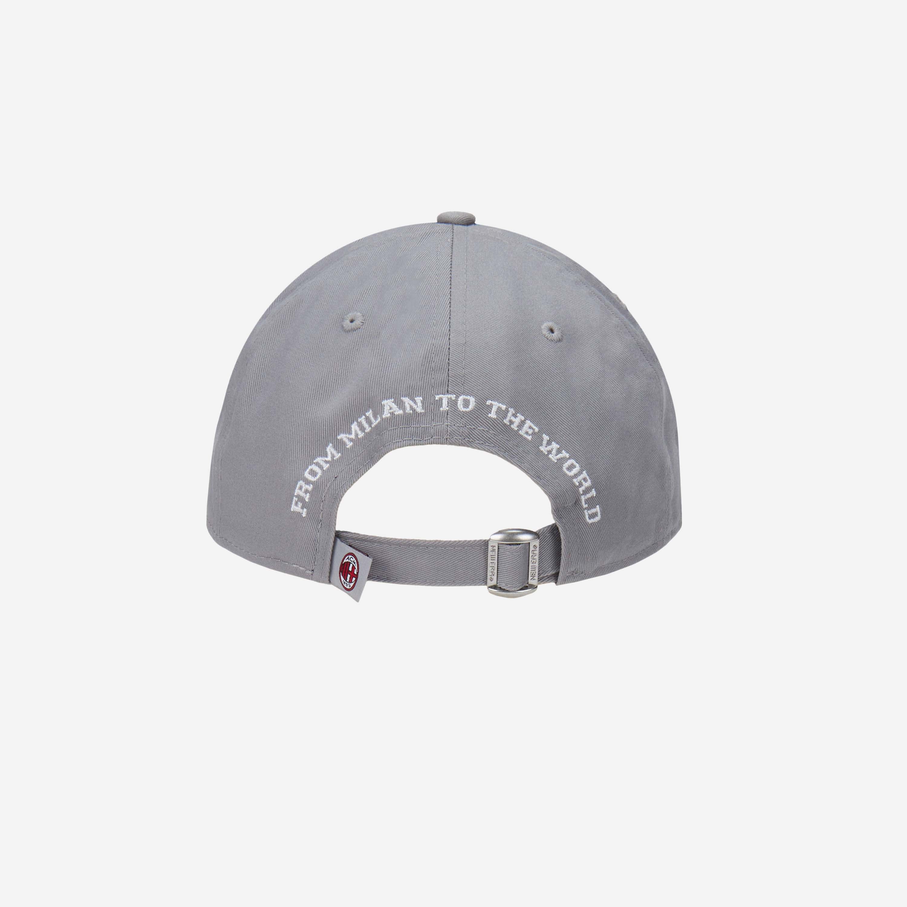 AC Milan New Era 9Forty Cappello Cotone Bandiera Francese