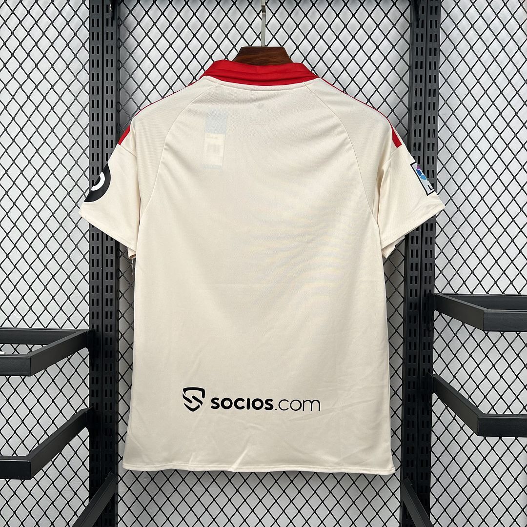 Tifoso Store Maglie da Calcio Maglia Siviglia 2025/26 bianco rosso