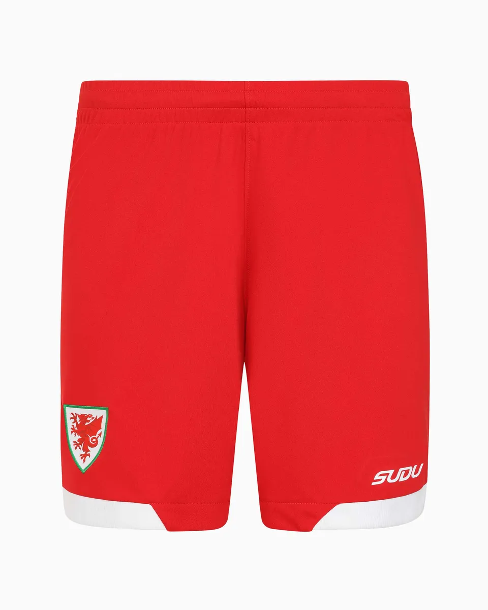Wales SUDU 2026-28 Home Short pantaloncini rossi