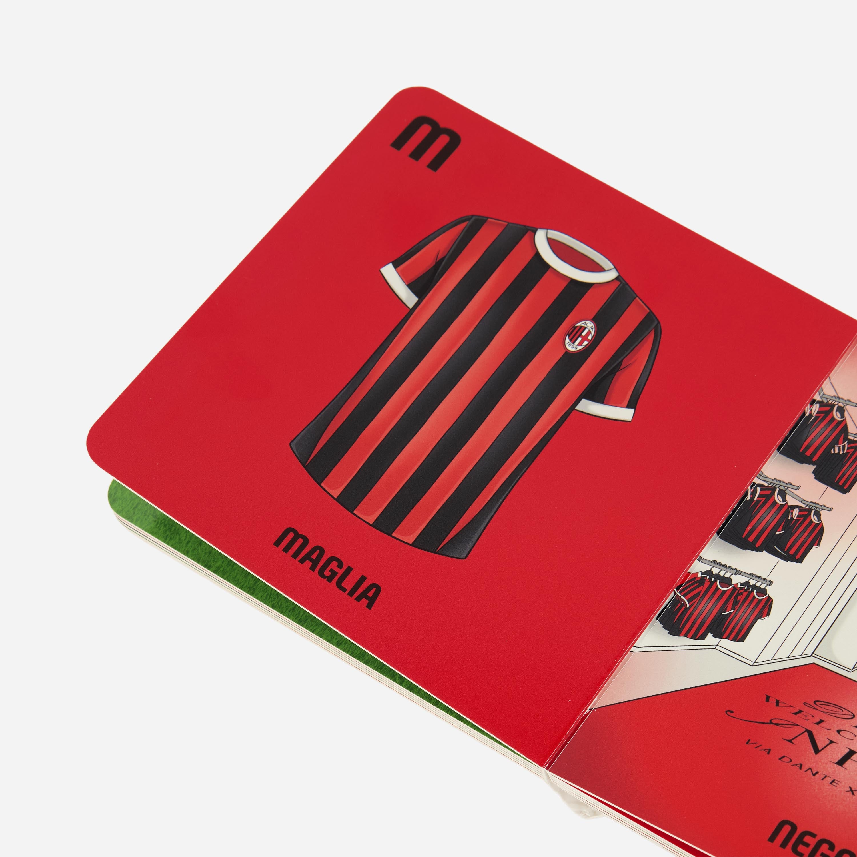 AC Milan Souvenir ABC Book libro bambini alfabeto rossonero