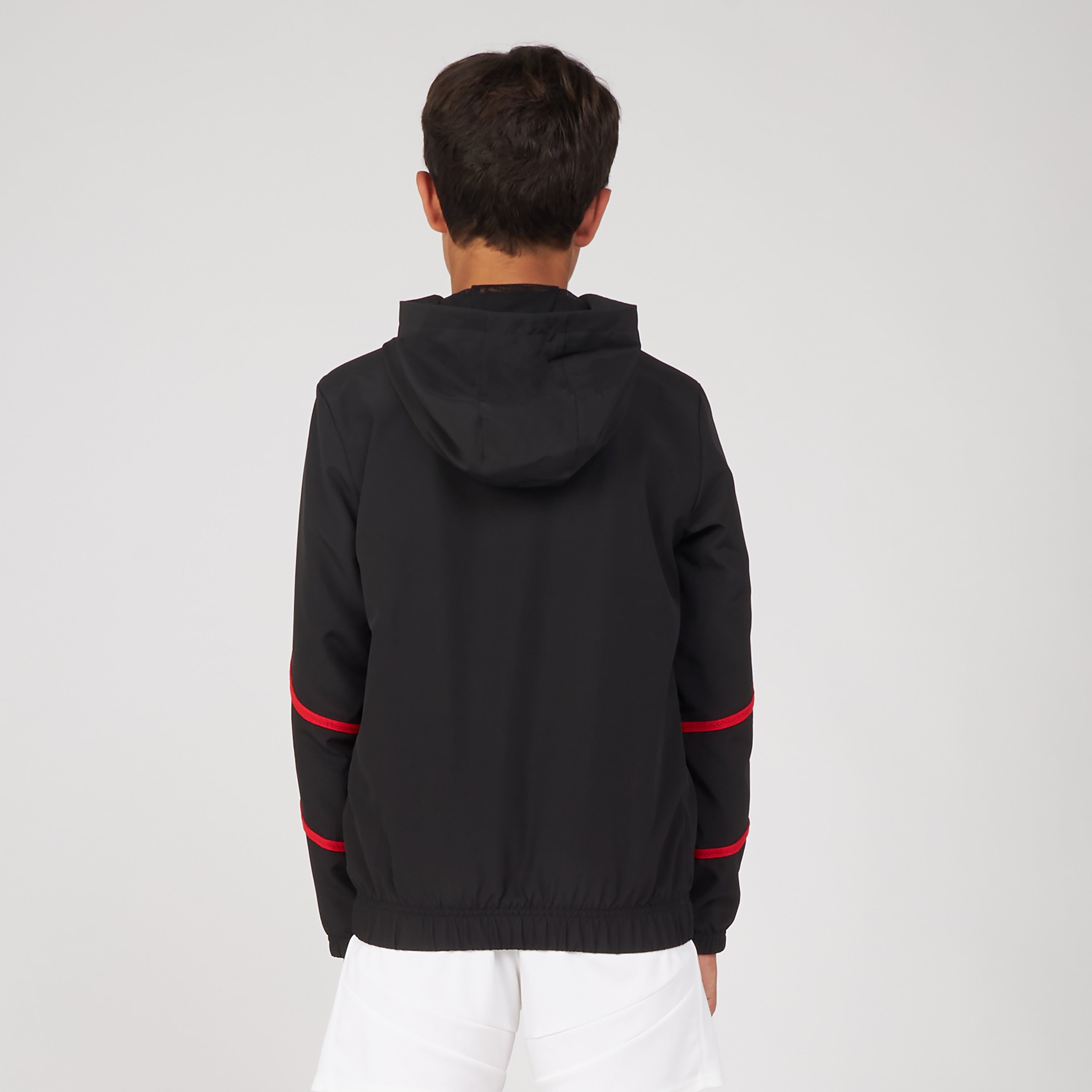 AC Milan Prematch 2024/25 giacca bimbo con cappuccio