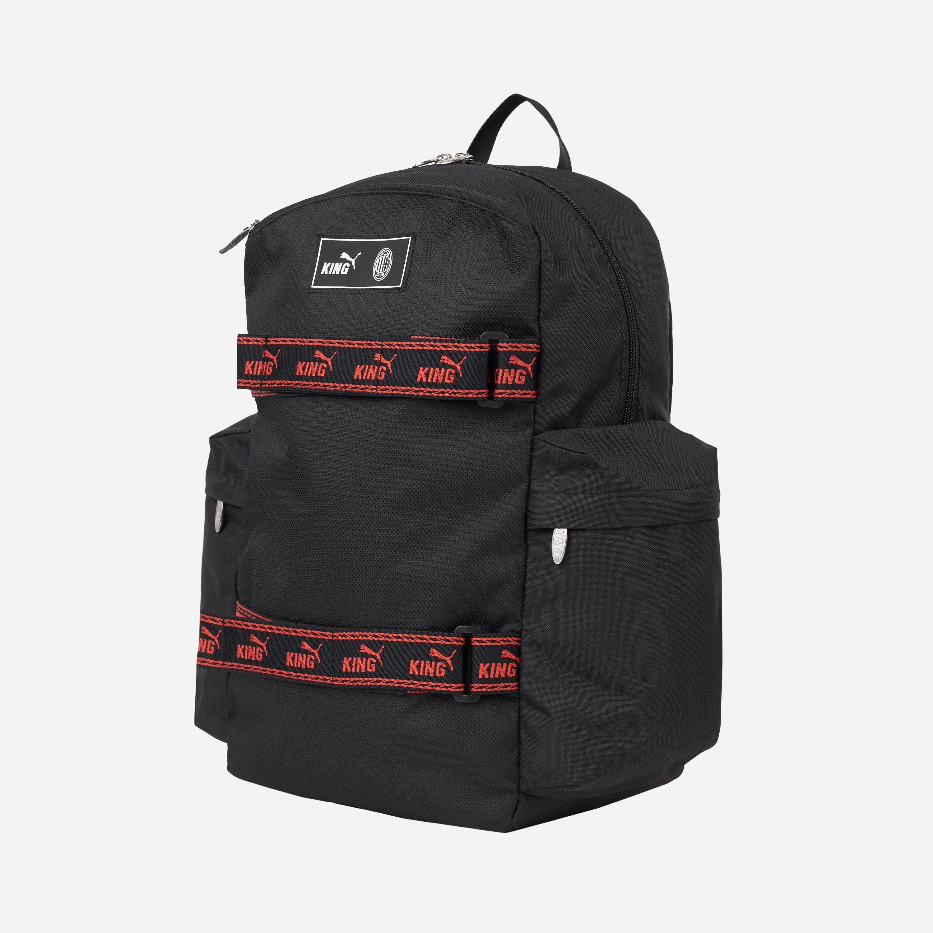 AC Milan King Zaino Nero Puma Unisex Due Scomparti