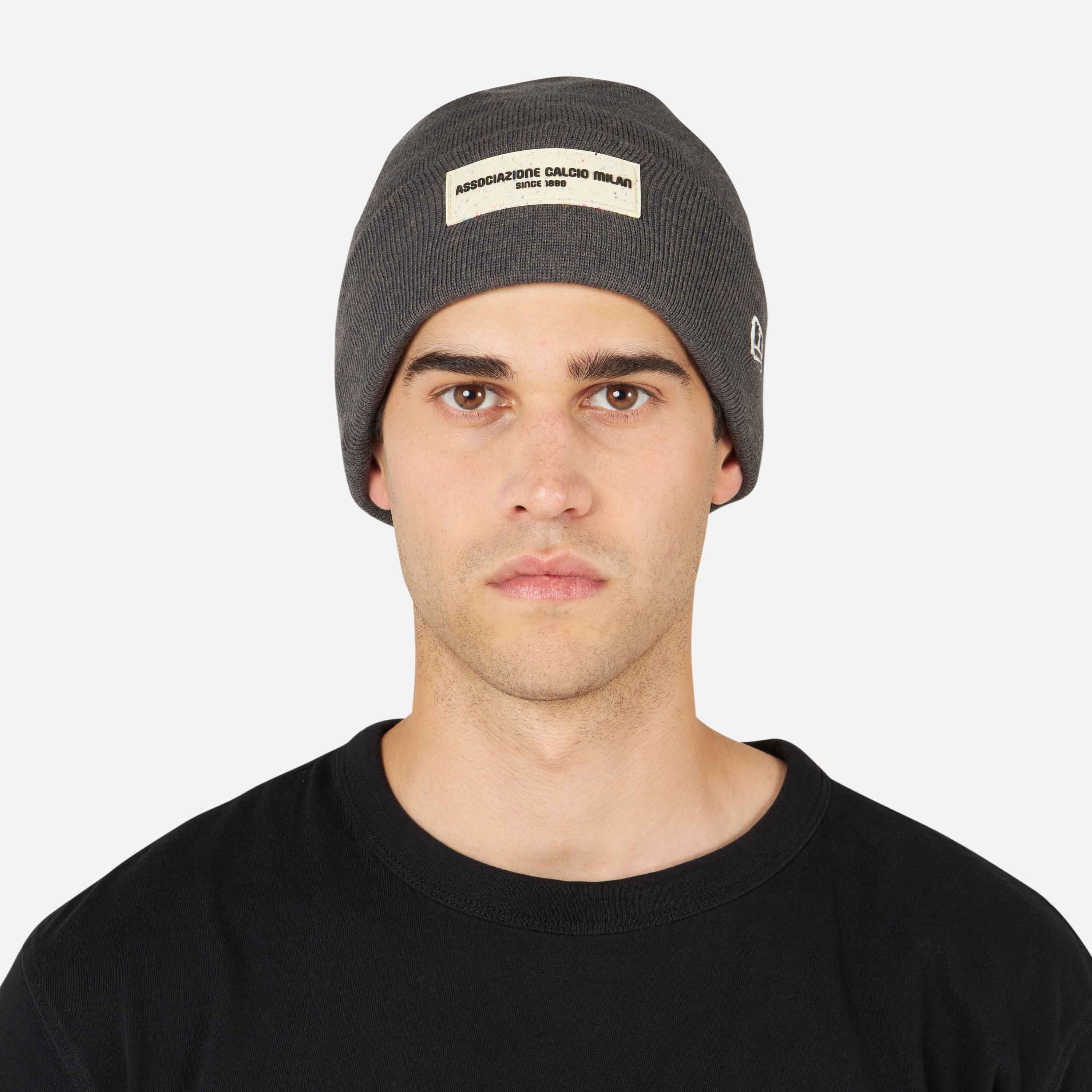 AC Milan x New Era Beanie berretto patch taglia unica