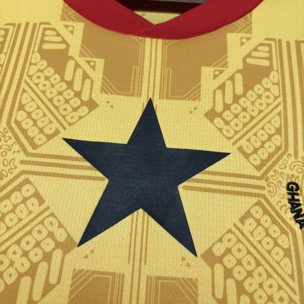 Tifoso Store Ghana Mondiali 2026 Seconda Maglia Gialla S-4XL