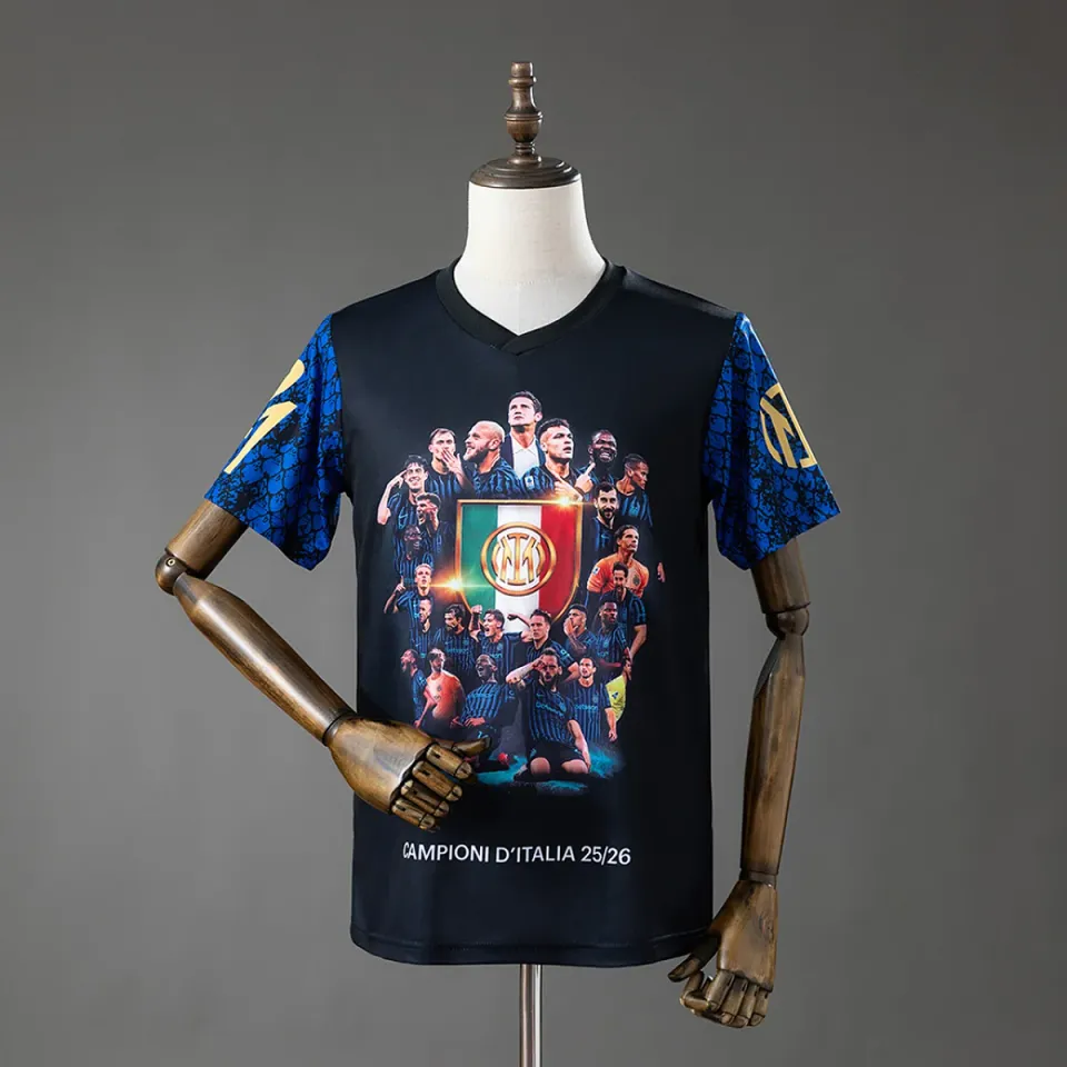 Tifoso Store Maglie da Calcio Inter Special Campioni 2026 nera S-4XL
