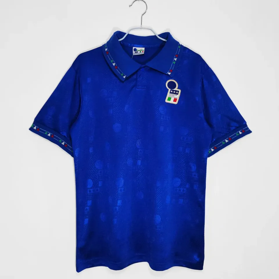 Tifoso Store Italia 1994 maglia retro manica corta blu