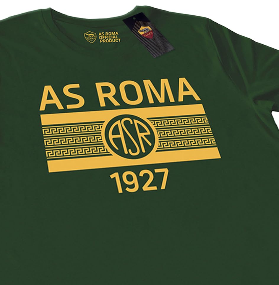 AS Roma 1927 Ornamental T-Shirt uomo verde L