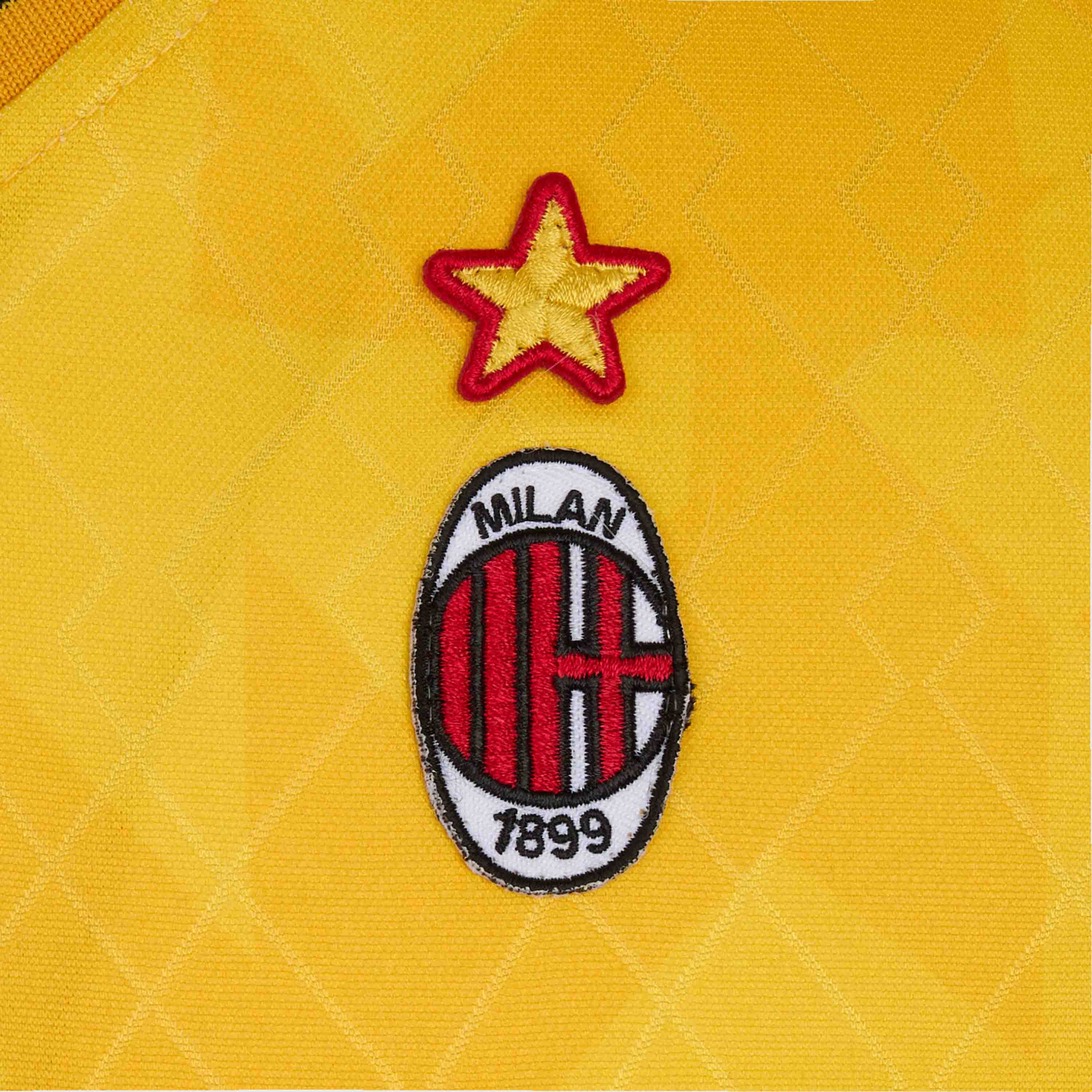AC Milan 1995/96 maglia retro third gialla uomo taglia M