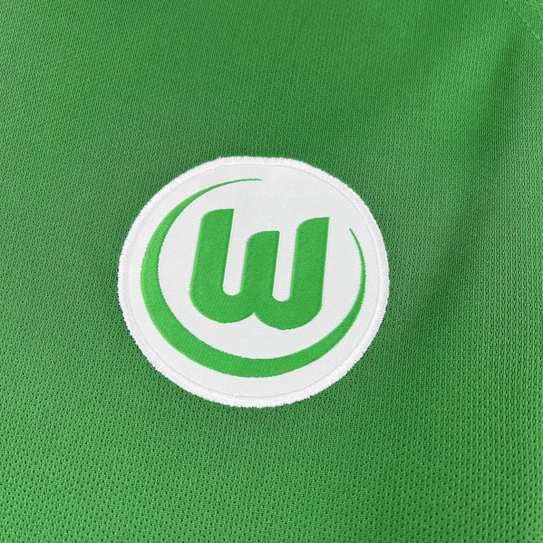 Tifoso Store Wolfsburg 2008/09 Maglia Calcio Verde Retro