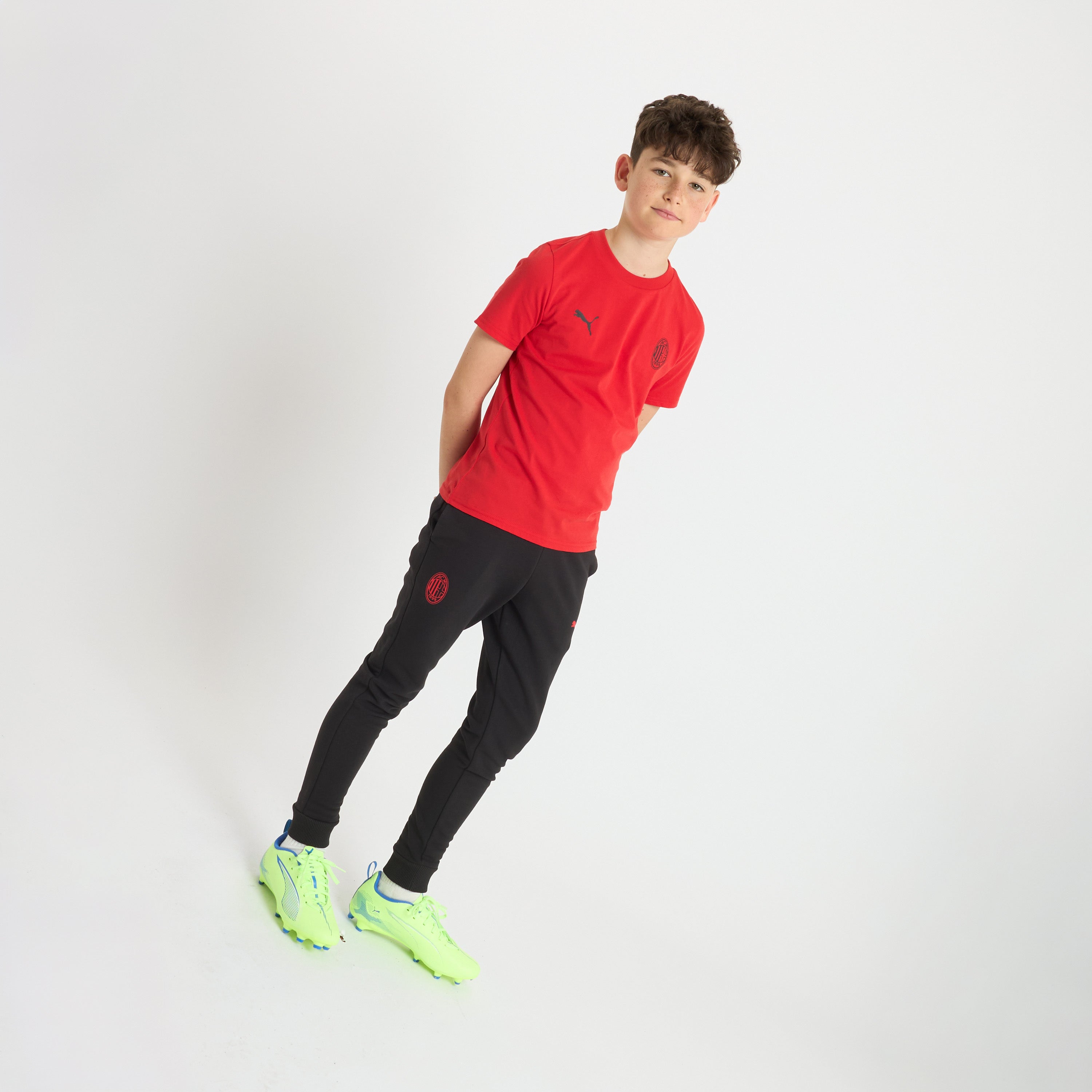 AC Milan Essential T-Shirt Bambini Rossa 8 Anni