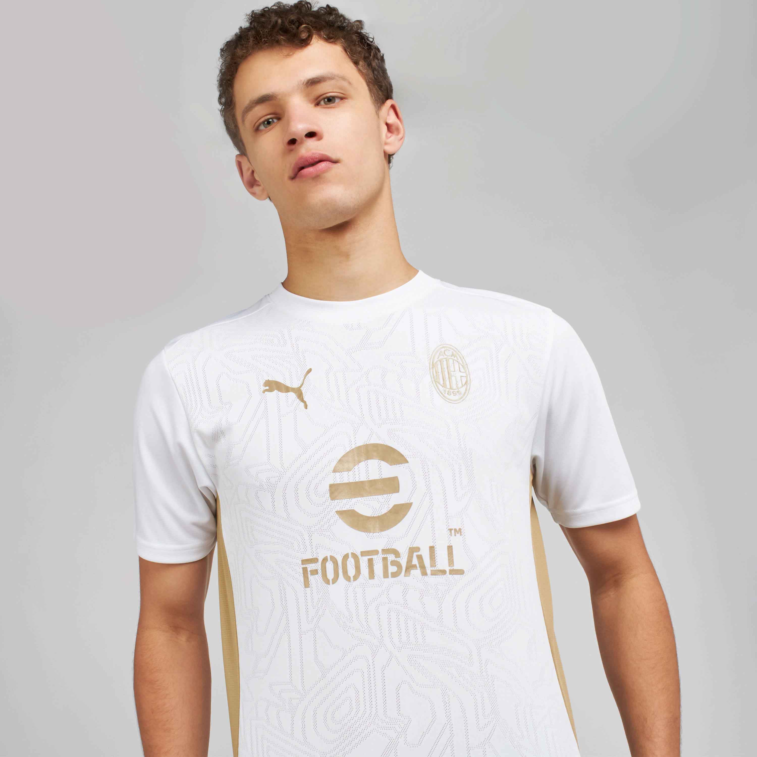AC Milan Allenamento Training 2024/25 maglia uomo slim fit