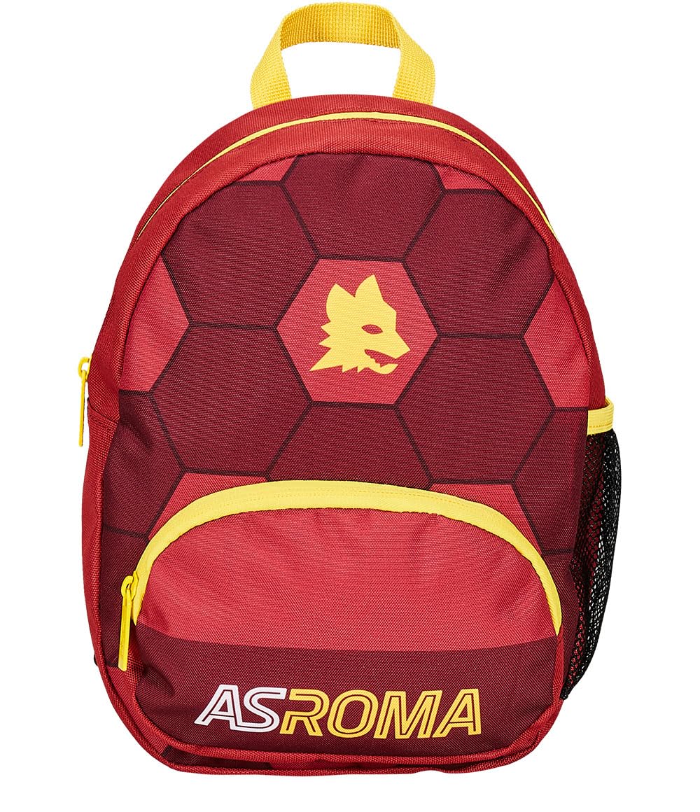 AS Roma Seven zaino asilo small nero bambino