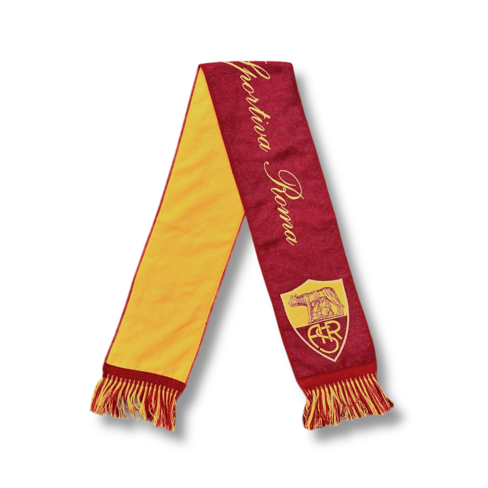 AS Roma Sciarpa gialla tifoso gadget ufficiale